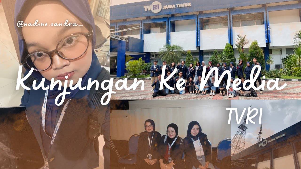 KUNJUNGAN KE MEDIA TVRI JAWA TIMUR #BSOPOLSINTESAUNESA