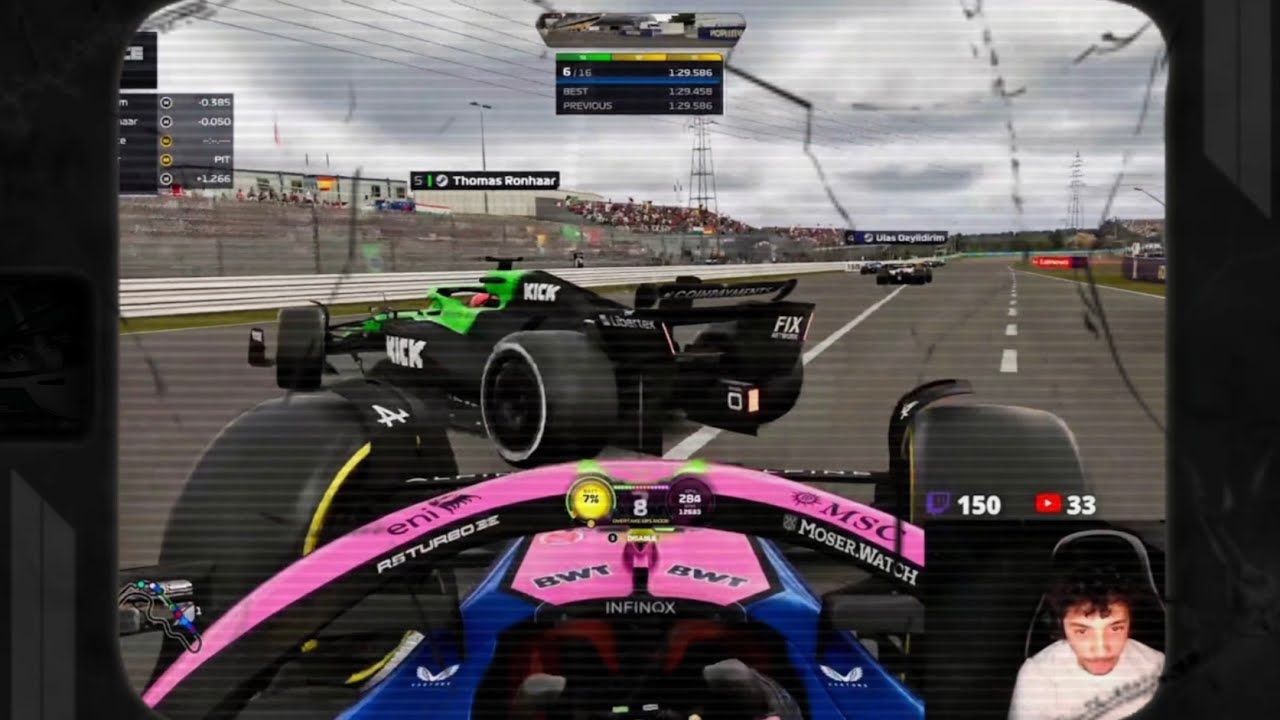 Thomas Ronhaar and Otis Lawrence have a MASSIVE CRASH in PSGL F1 Japan