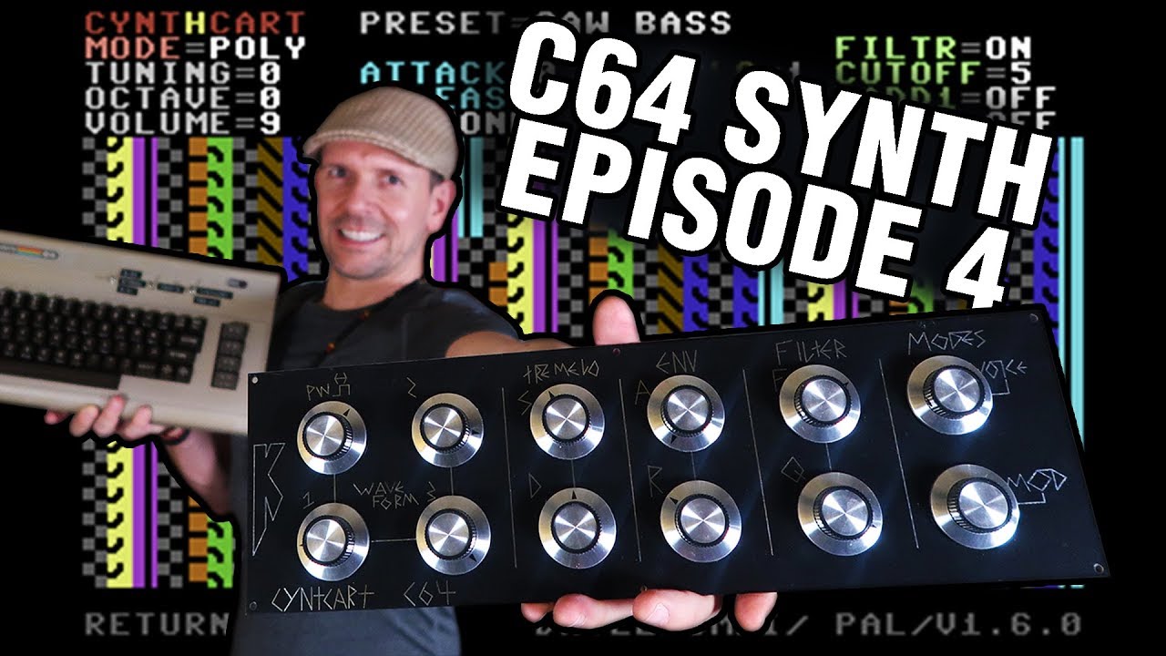 The Commodore 64 Synthesizer - Ep. 4 Knob Interface