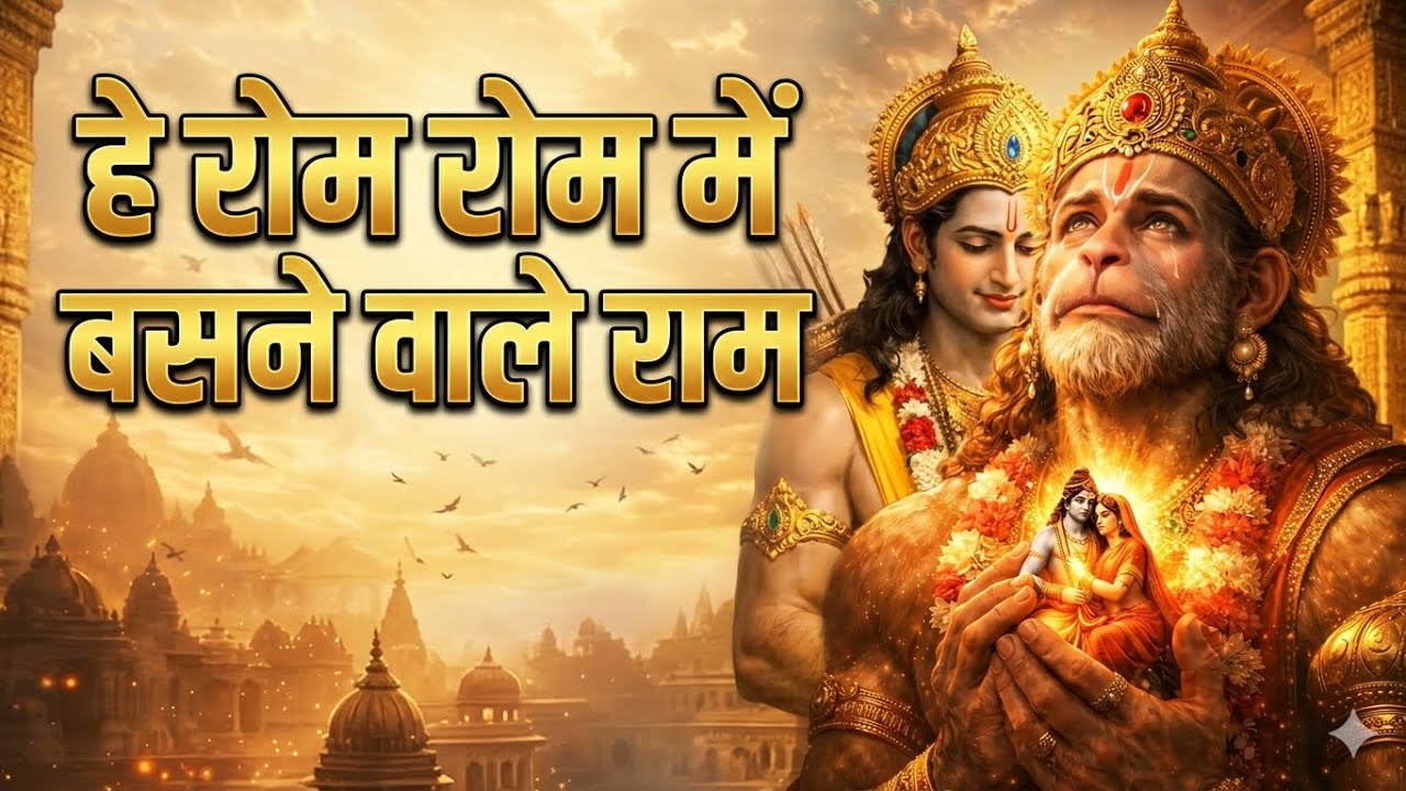 हे रोम रोम में बसने वाले राम | Rom Rom Mein Basne Wale Ram | New Ram Bhajan 2026