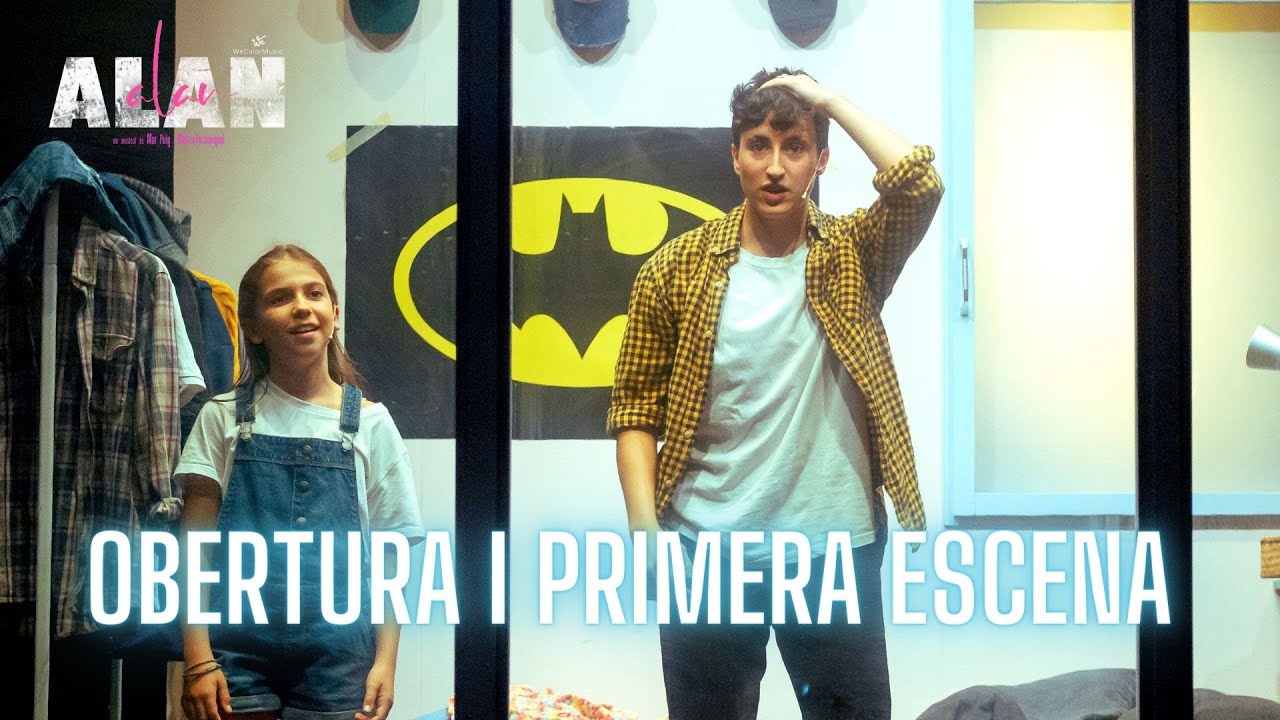 ALAN, el musical. L'obertura i la primera escena de l'espectacle.