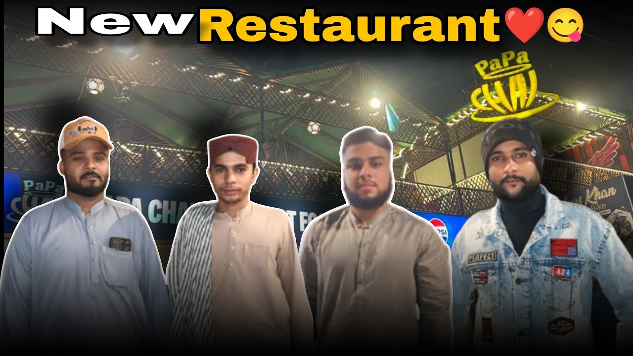 Ajj chai papa ☕️ restaurant gye ❤️subscribe for more vlogs 