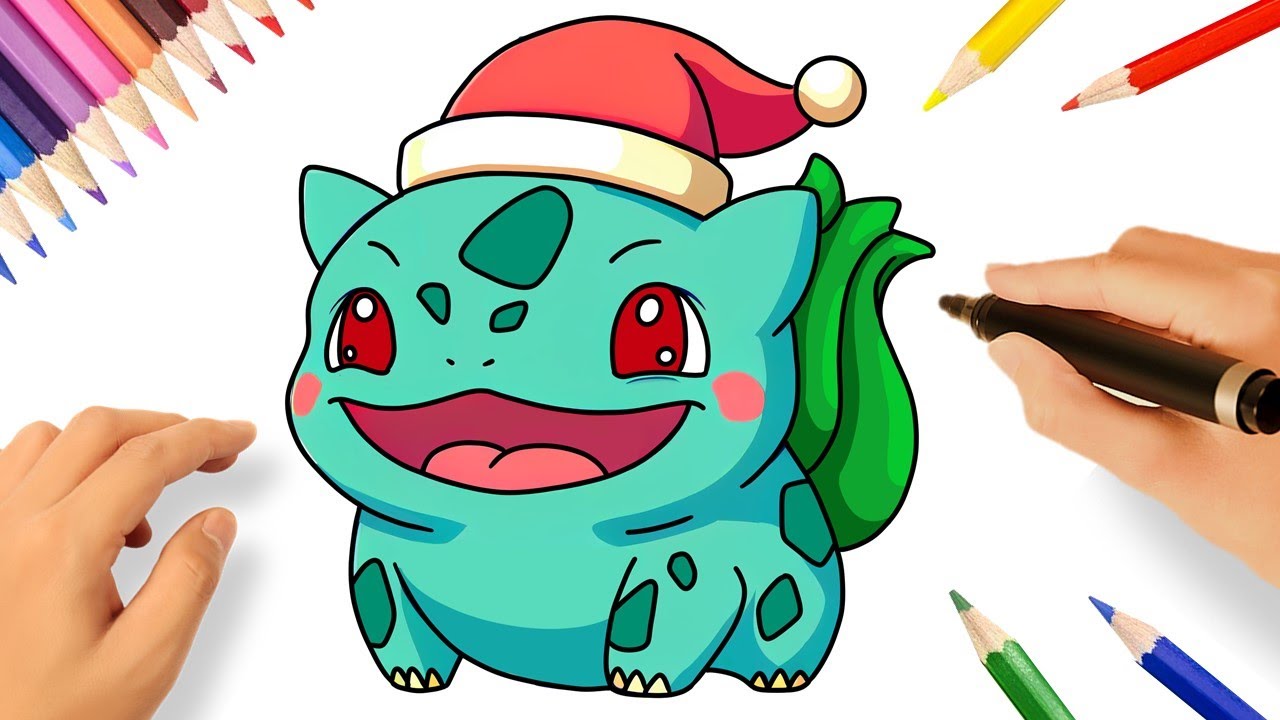COMMENT DESSINER BULBIZARRE NO&Euml;L 🎄