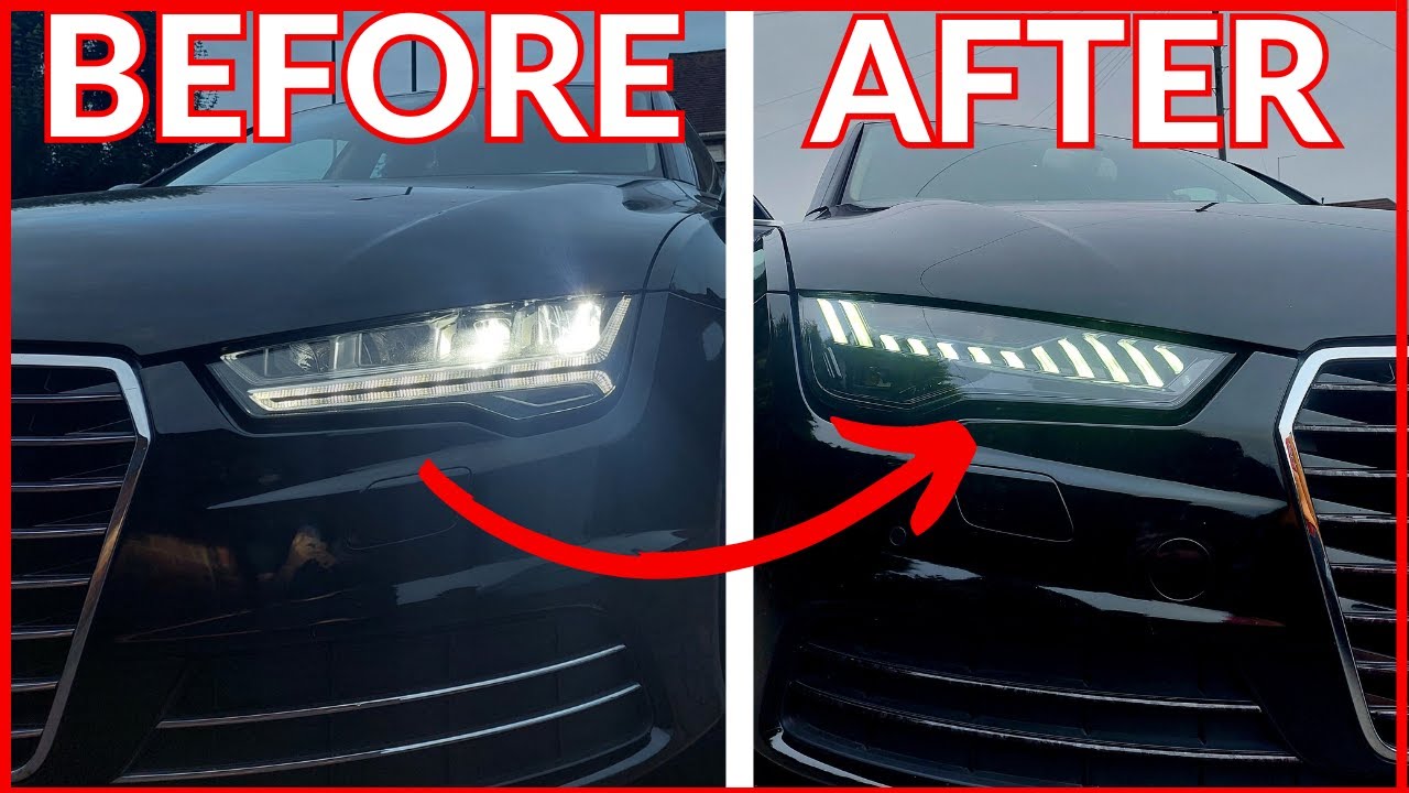 HEADLIGHT UPGRADE - AUDI A7 (C7.5) - TUTORIAL