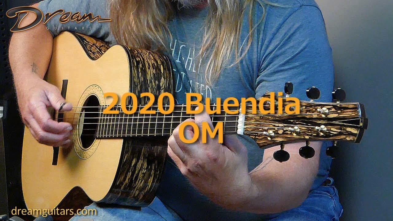 Brand New Buendia OM, Pale Moon Ebony & Swiss Alpine Moonspruce