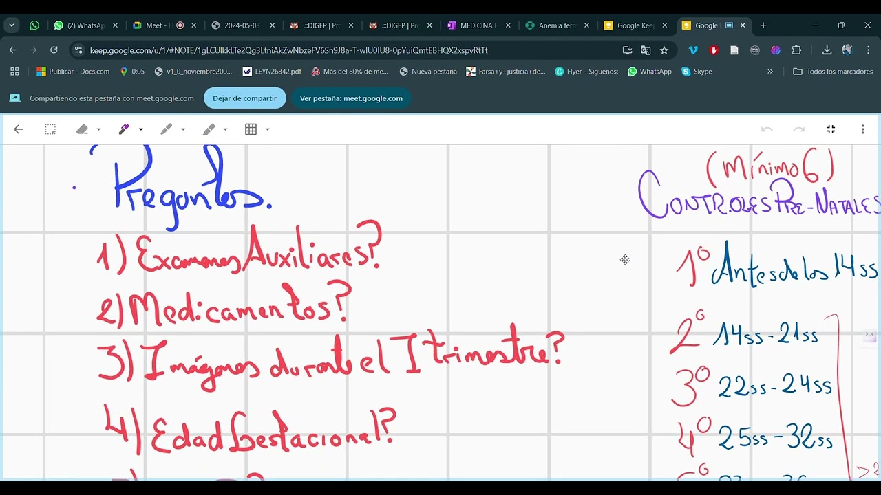 HISTORIA CLÍNICA OBSTÉTRICA👩🏻🤰🏻