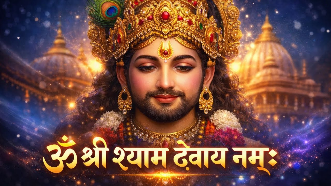 ॐ श्री श्याम देवाय नमः | खाटू श्याम जी का पावन मंत्र #khatushyamji #shyamkripa 