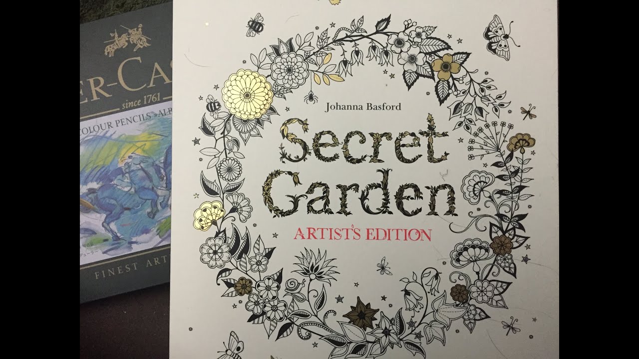 Adult coloring book REVIEW & flipthrough: Secret Garden Artist edition