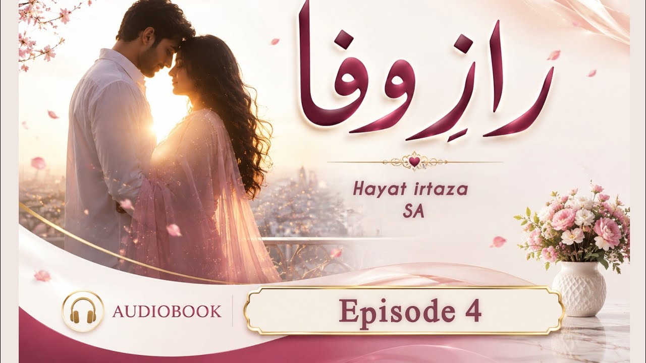 Raaz e Wafa | Audio Book| Ep 4| Love story by Hayat Irtaza SA