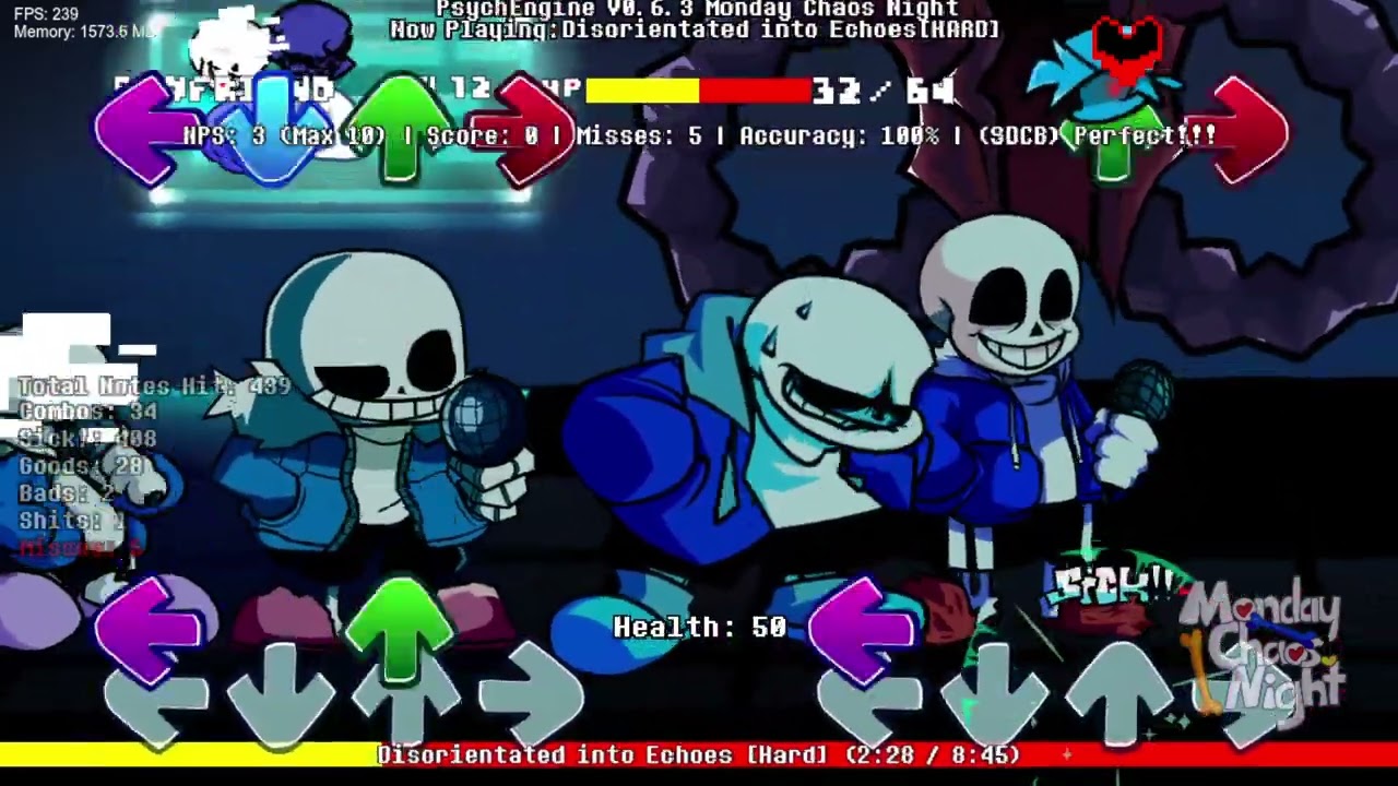 [old] [crash] Monday Chaos Night (Disorientated into Echoes) but crashing