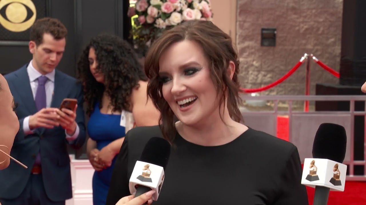 BRANDY CLARK Red Carpet Interview | 2022 GRAMMYs
