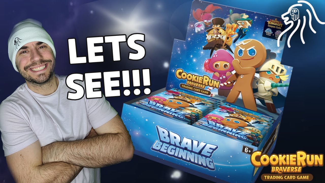WHOA! CookieRun Braverse TCG Unboxing