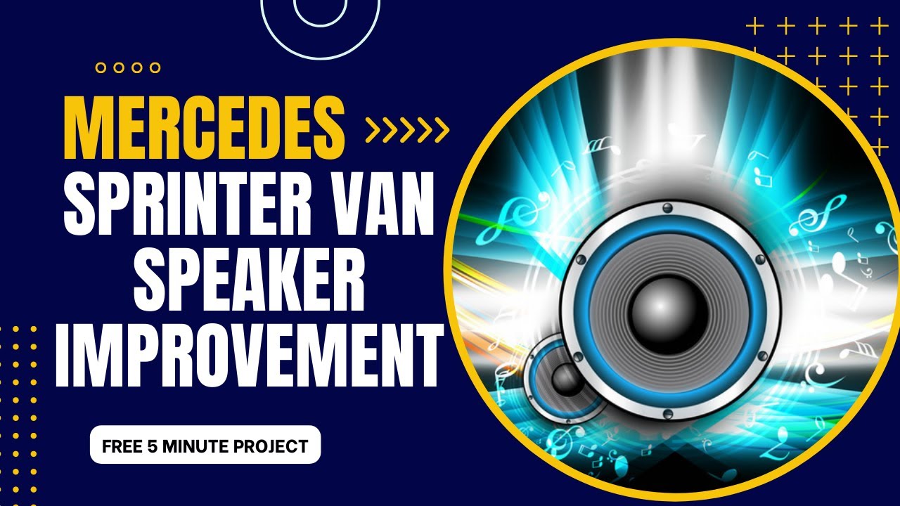 Sprinter van audio upgrade
