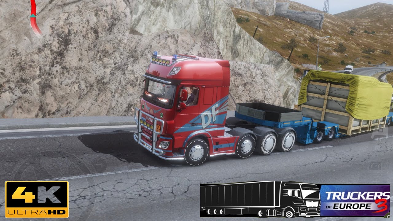 HEAVY LOADS ON  MOUNTAIN |LECH TO AIROLO |Truckers of Europe 3 | TOE3| GAMEPLAY |Part 2