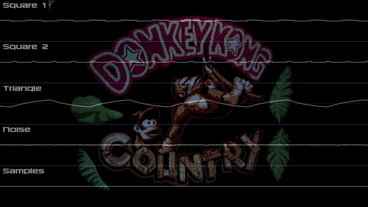 Donkey Kong Country - Title Screen NES Cover (Famitracker 2A03)