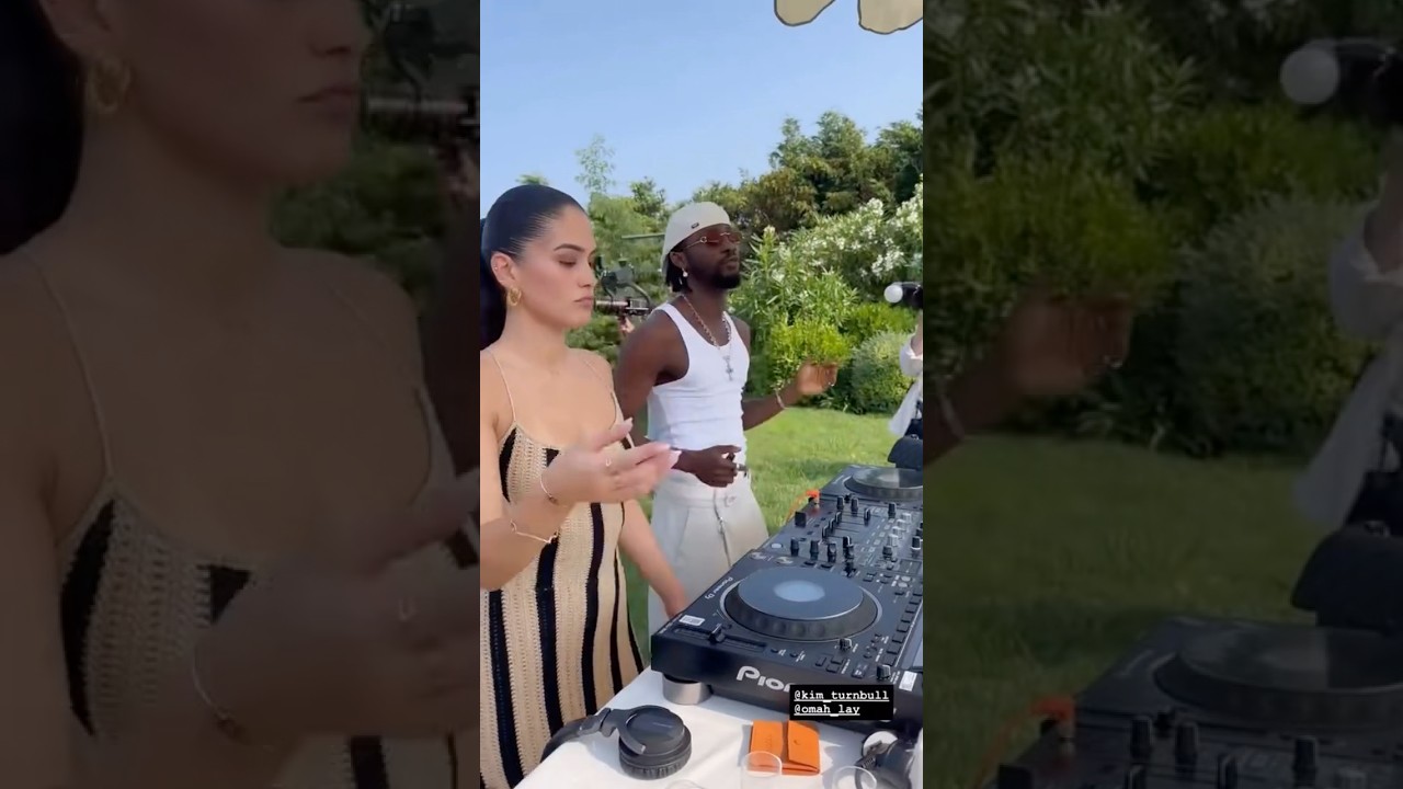 Omah lay dancing to kese by wizkid in Europe with his girlfriend vibing