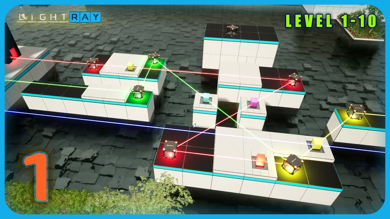LightRay Gameplay Part 1 (Level 1-10)