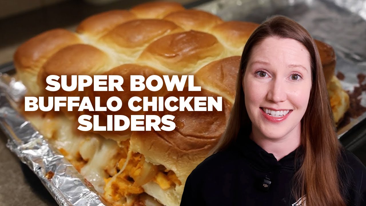 Super Bowl Sliders Using Rotisserie Chicken