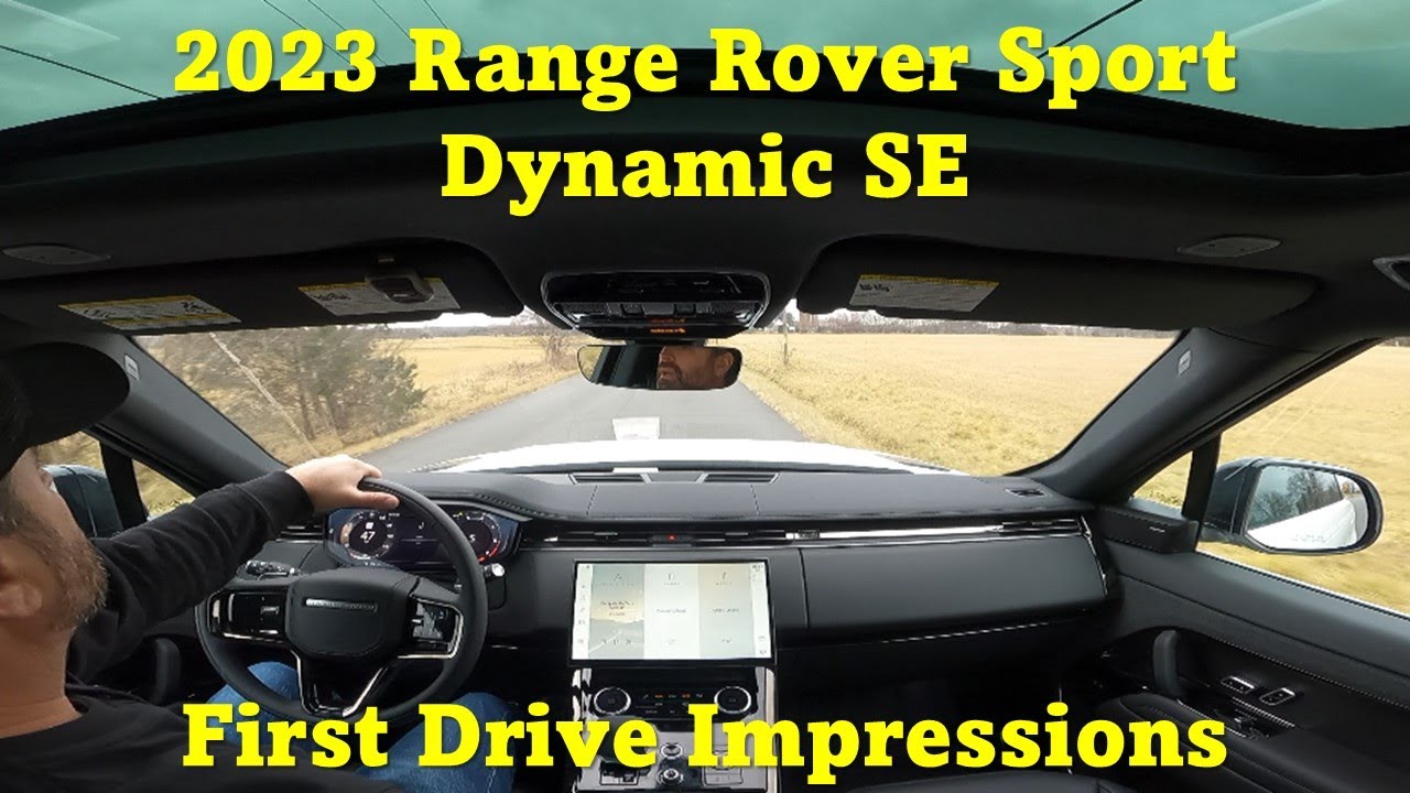 2023 Range Rover Sport Dynamic SE First Drive Impressions