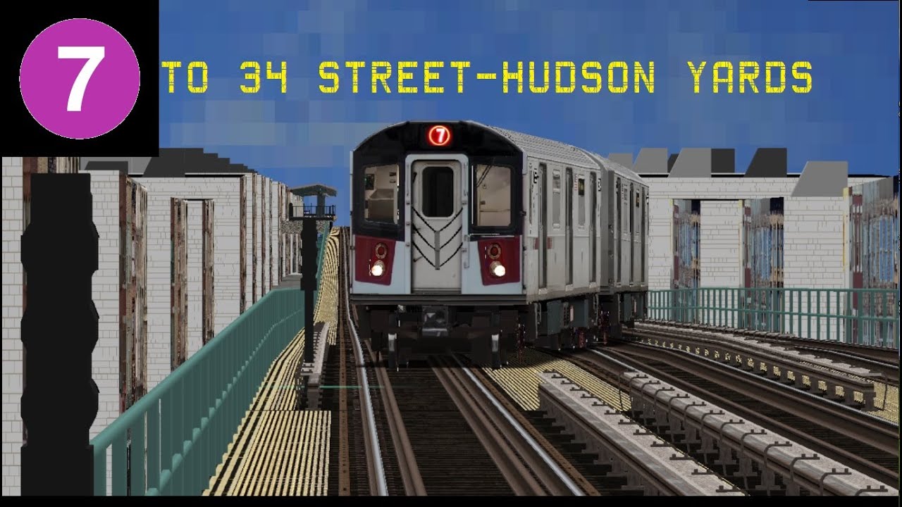 OpenBVE Special: 7 Train To 34 Street-Hudson Yards (R188)