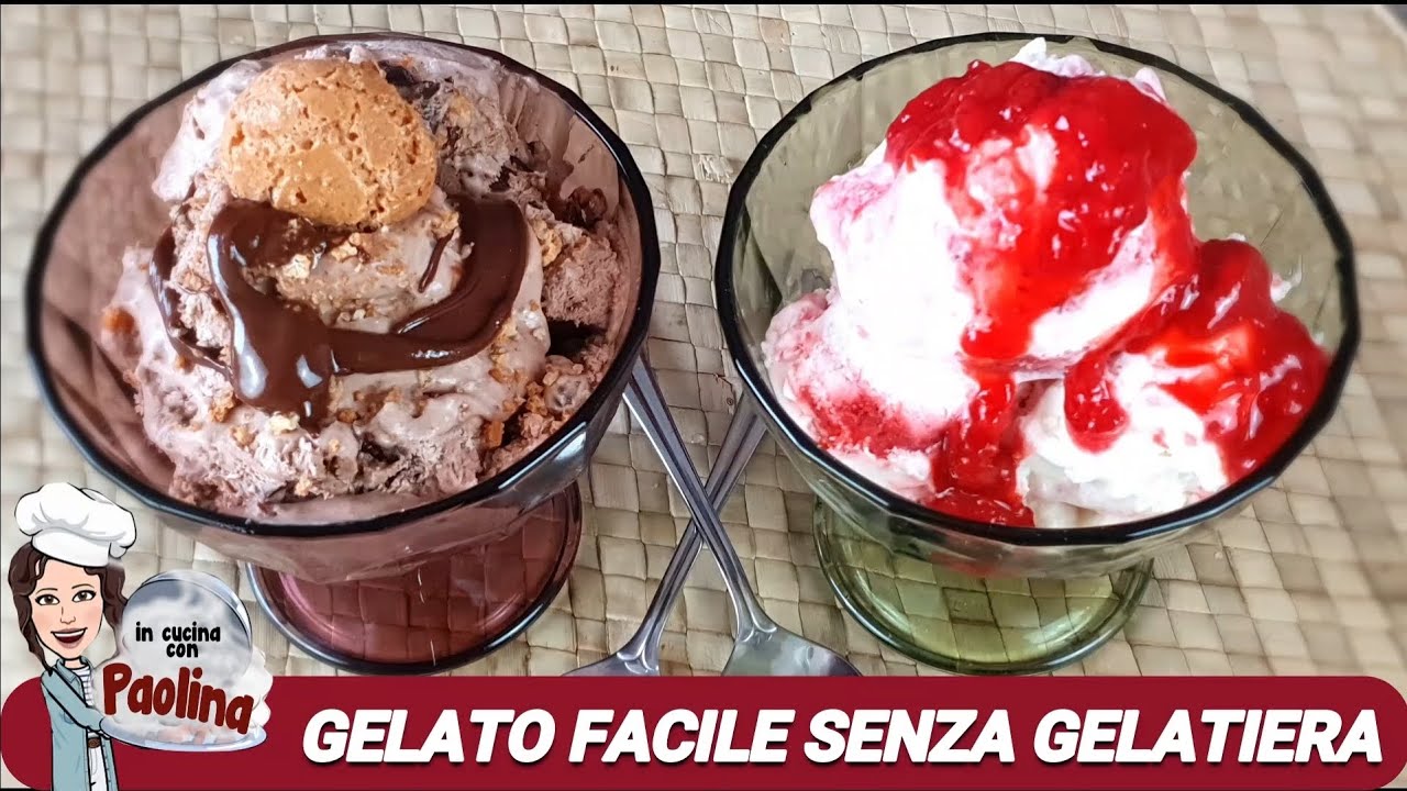 GELATO FATTO IN CASA Facile e veloce!