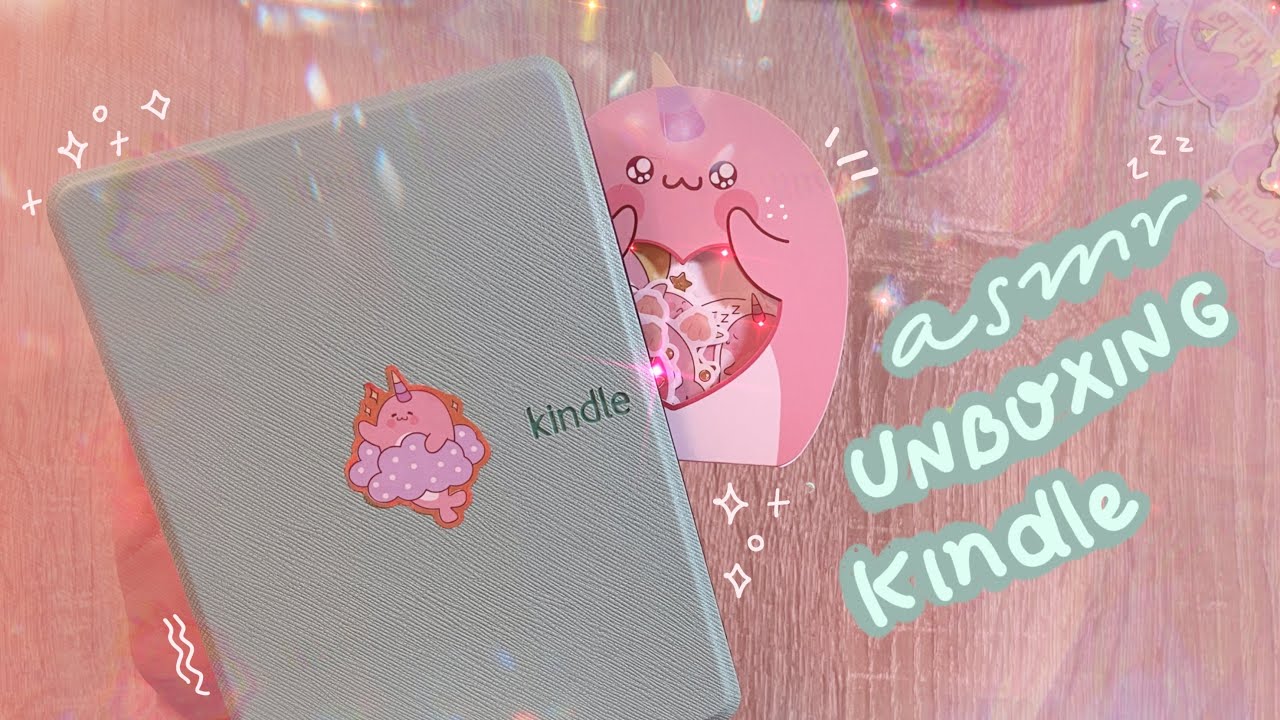 ₊⋆ ☾ASMR₊⋆ unboxing mi nueva KINDLE