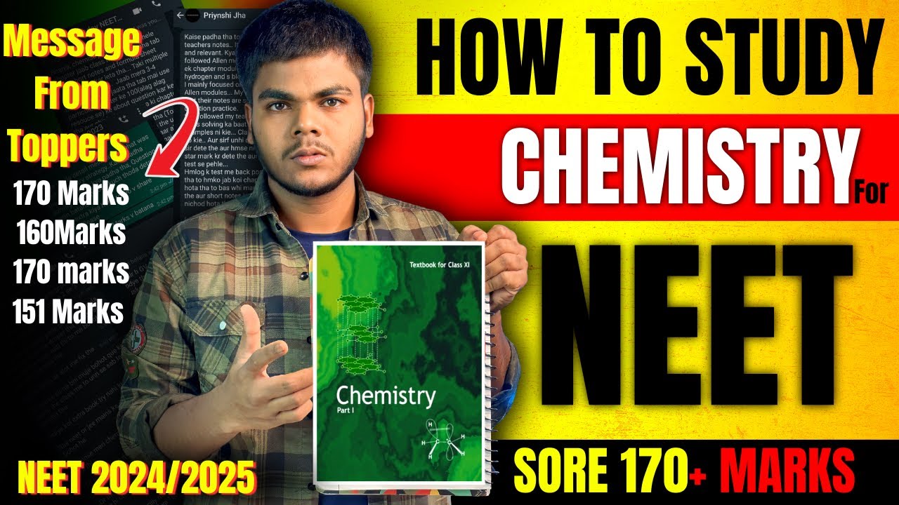 How Toppers Scored 170+ Marks in CHEMISTRY 😳| Can i score 170+ Marks in NEET 2024 Chemistry?