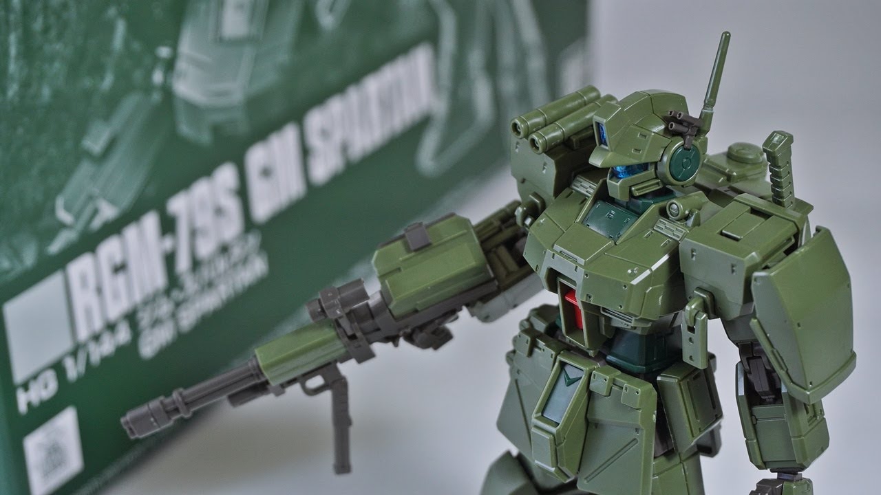 HG 1/144 RGM-79S GM Spartan