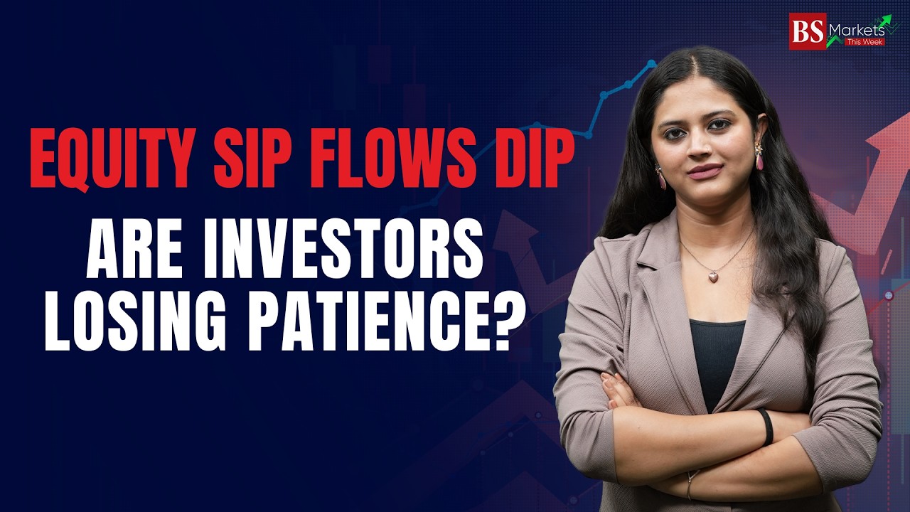 Equity SIP flows dip: Are Investors losing patience? | Investment tips | Mutual funds | Market news