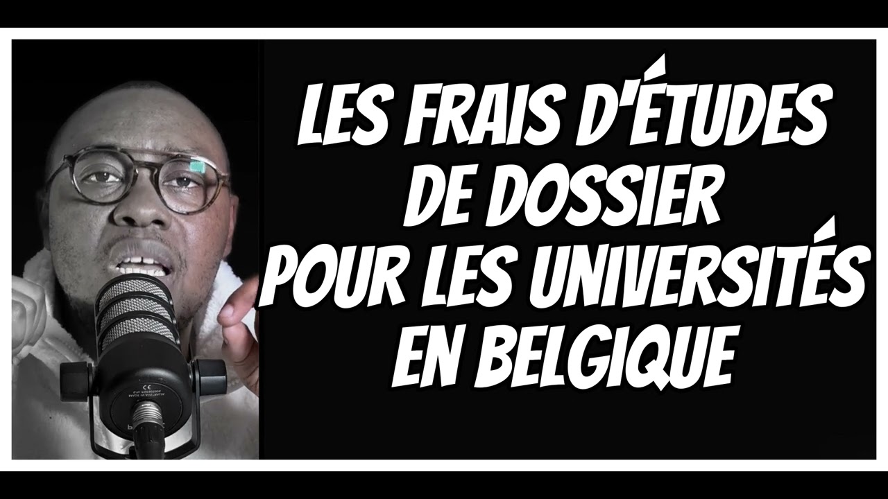 Frais de dossier en Belgique : ce que tu dois payer en 2026 avant même l’inscription.