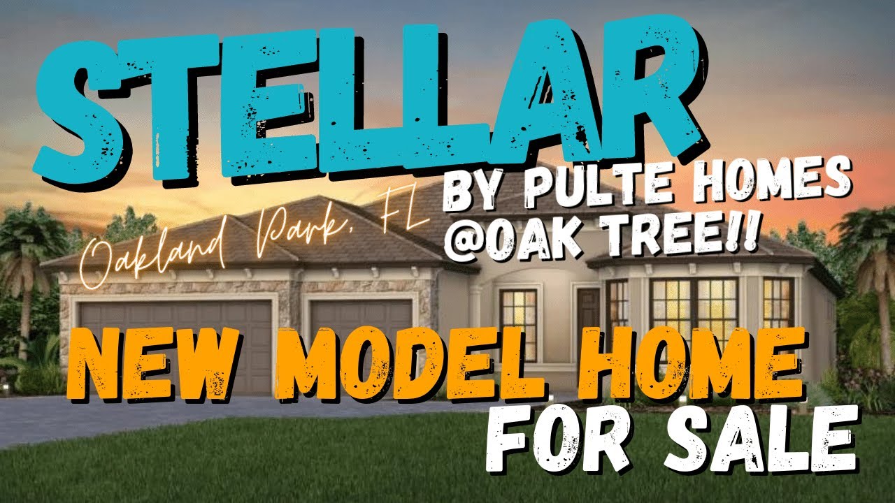 Pulte Homes - Stellar Model - 2,483 SF, 3 Bedroom, 3-4 Bathroom, New Construction - Oakland Park, FL