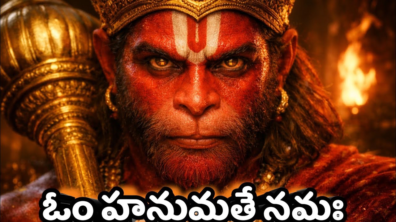 ఓం హనుమతే నమః | Powerful Hanuman Devotional Song | Telugu Bhakti Song 2026 | 4K Cinematic