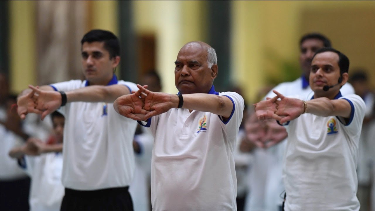 Highlights of International Yoga Day 2022 at Rashtrapati Bhavan