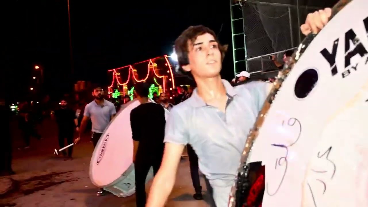 موكب فاجعة سامراء اليوم الرابع نواب الظباط محرم ١٤٤٤_٢٠٢٢