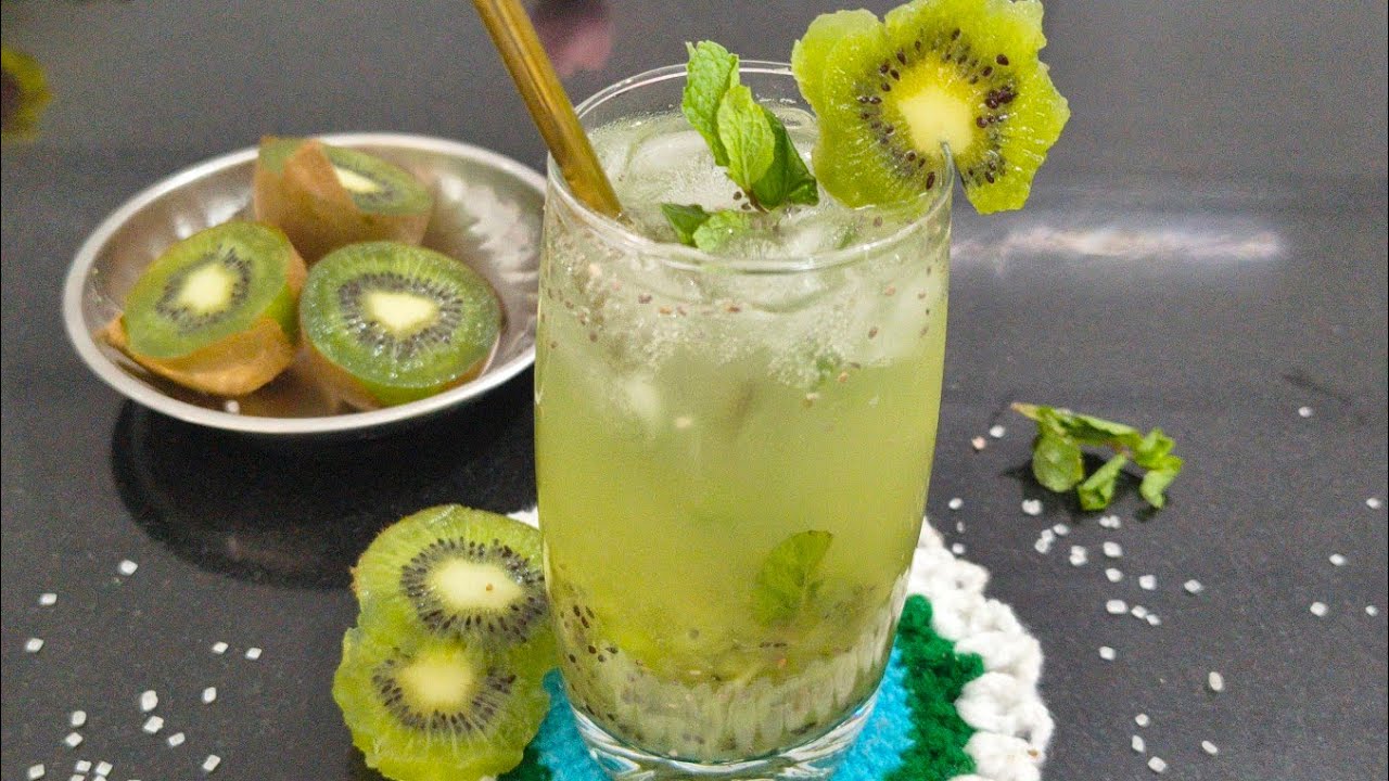 🥝 Summer special drinks 🍹//🥝Kiwi Sarbat 🍹#viral #subscribe #summer 