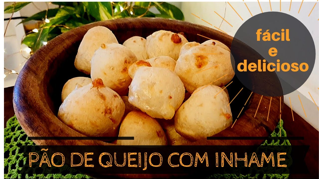 PÃO DE QUEIJO DE INHAME | PARA ENGANAR A GAROTADA | SEM GLÚTEN