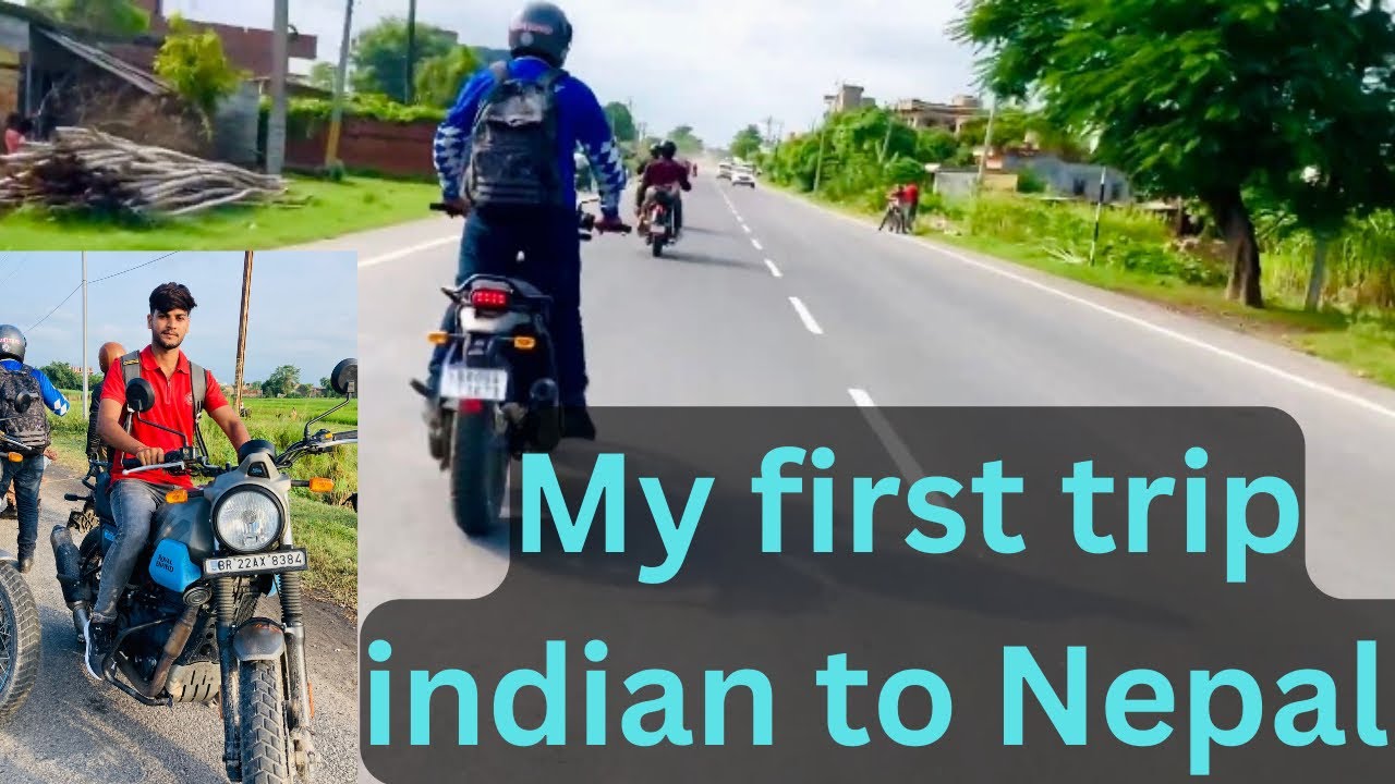 My first ride trip in Nepal with Royal Enfield Team  | my first moto vlog