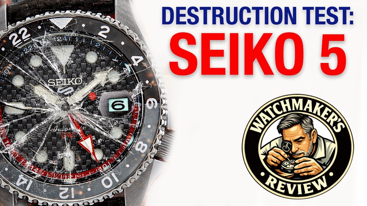 Watchmakers tried to DESTROY a Seiko 5 at 100,000G&hellip; Big Mistake !