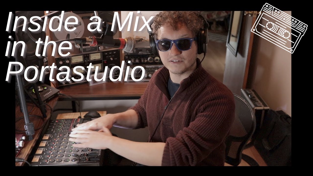 Разбор микса в мини-студии/порта-студии TASCAM Porta Two