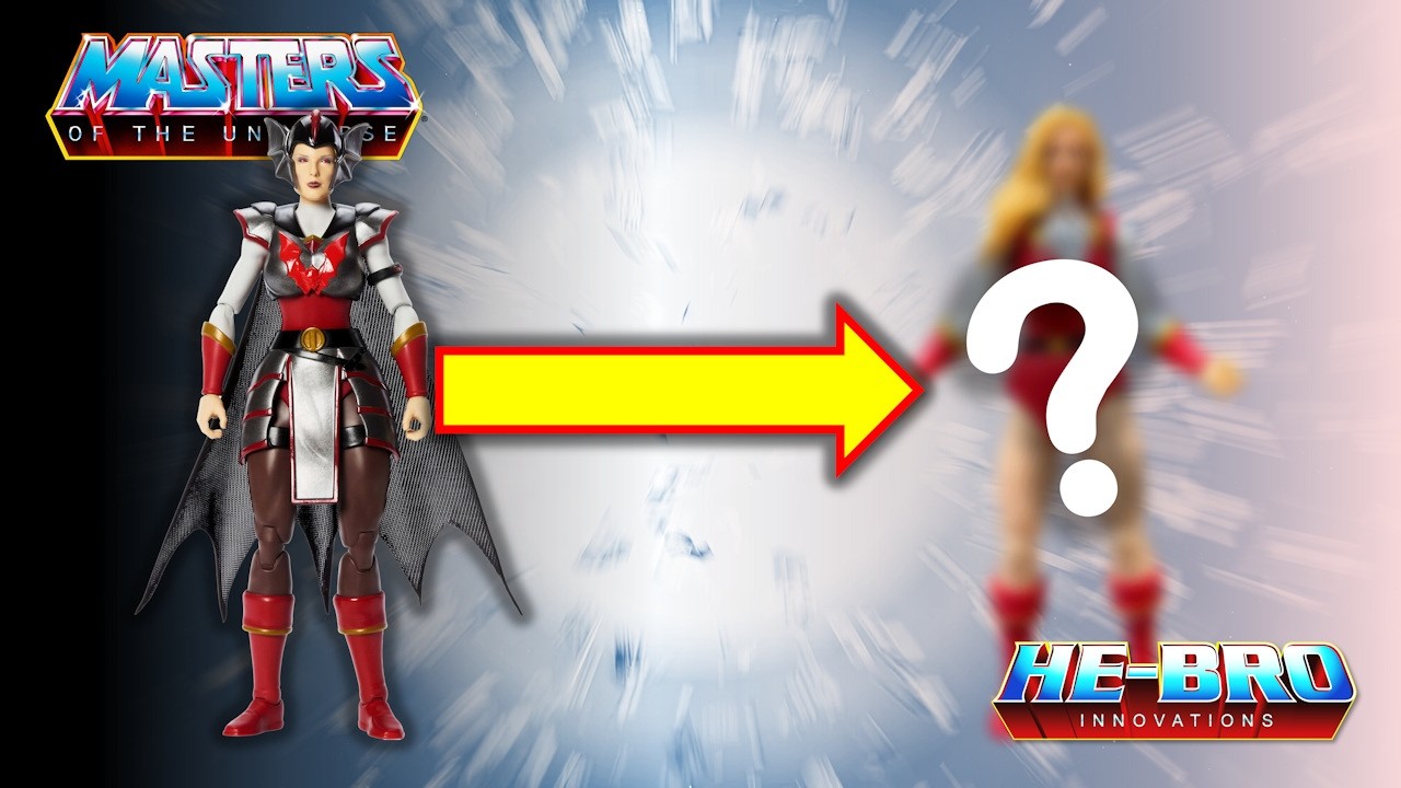 Hot Water Trick & Pop & Swaps: Turning Masterverse New Etheria Despara into Adora!