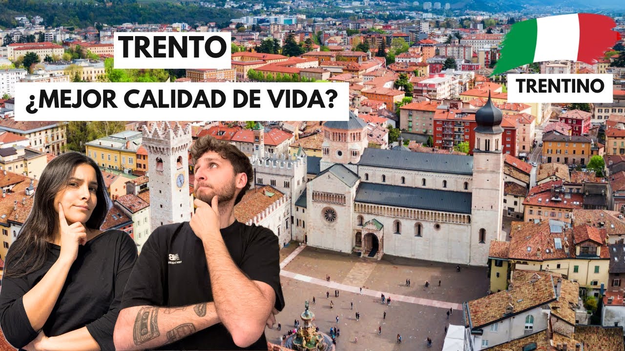 ¿La mejor CIUDAD para VIVIR en ITALIA? Exploramos TRENTO 🇮🇹