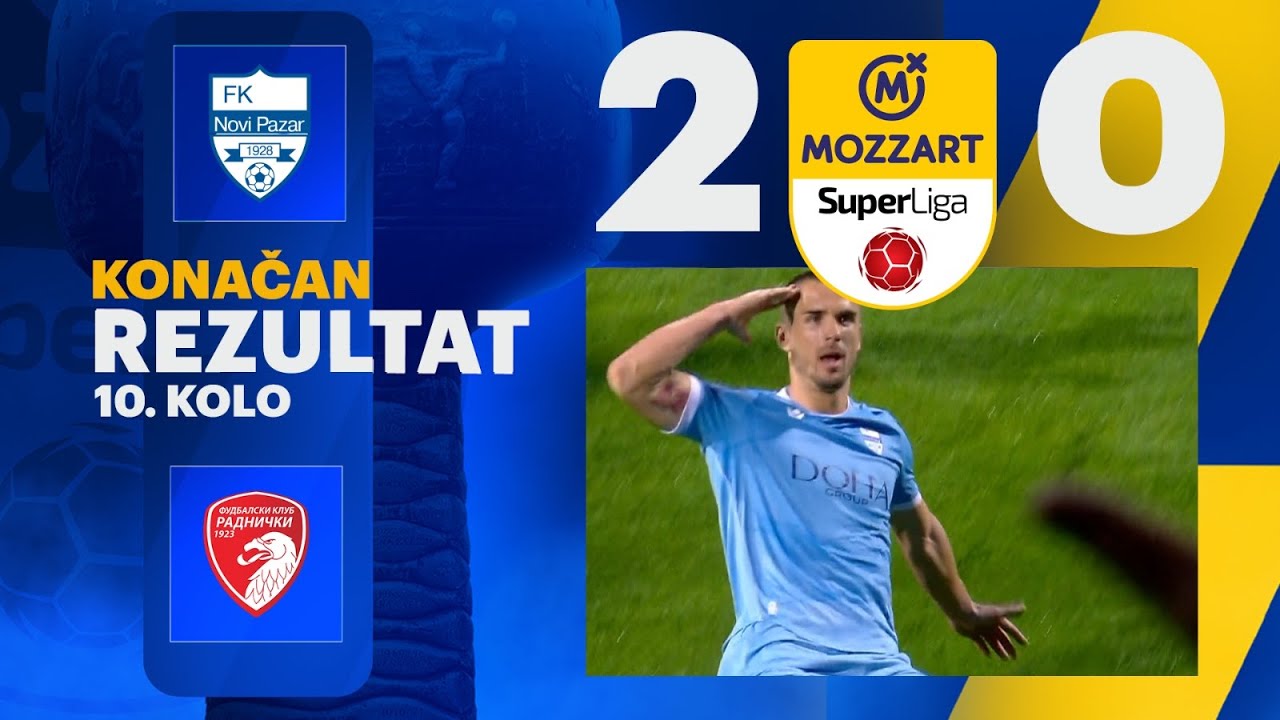 Mozzart Bet Super liga 2024/25 - 10.Kolo: NOVI PAZAR – RADNIČKI 1923 2:0 (1:0)