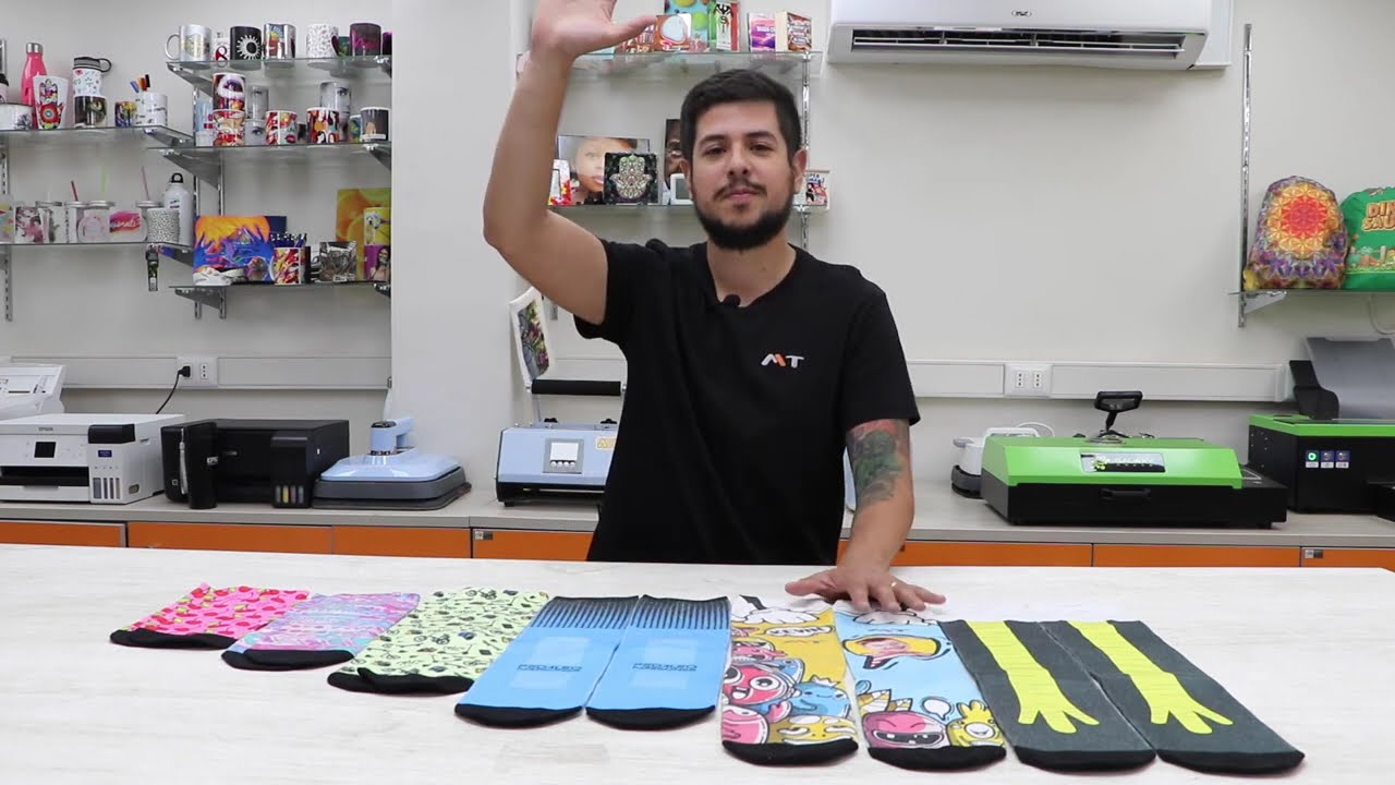 ¡Aprende a personalizar calcetines sublimables!