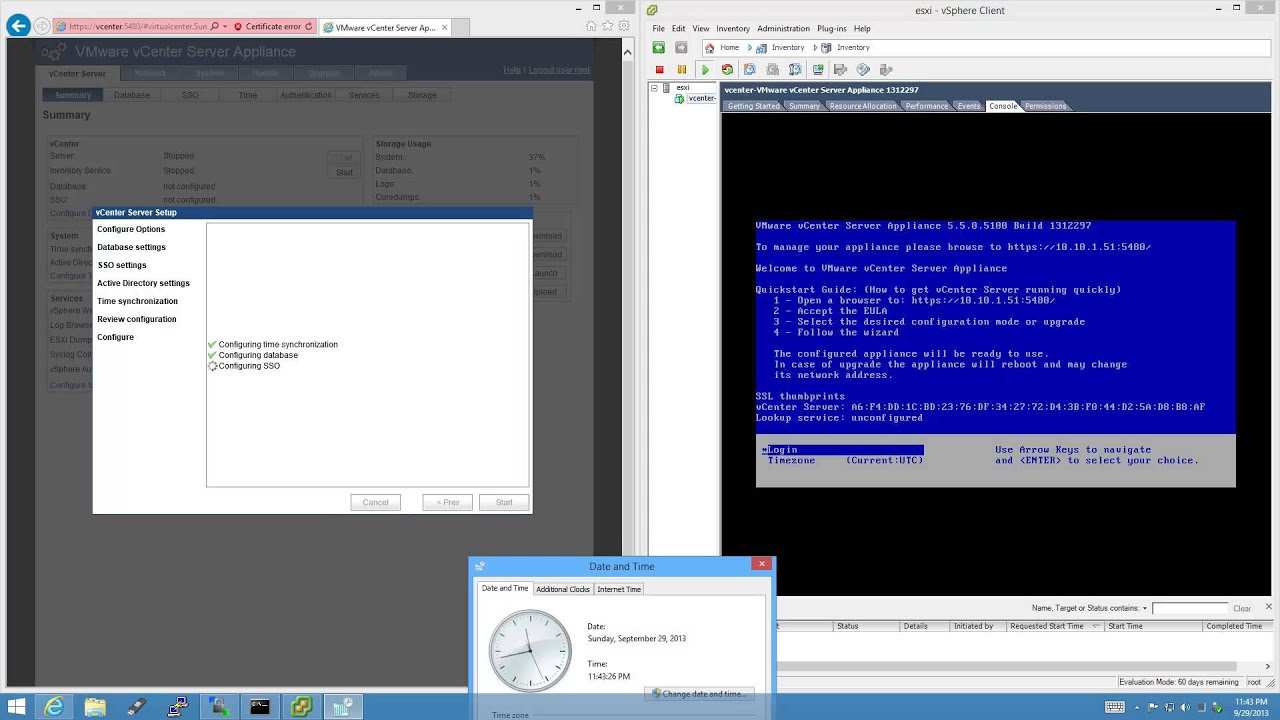 Build your own VMware vSphere ESXi 5.5 Datacenter, starting with one PC