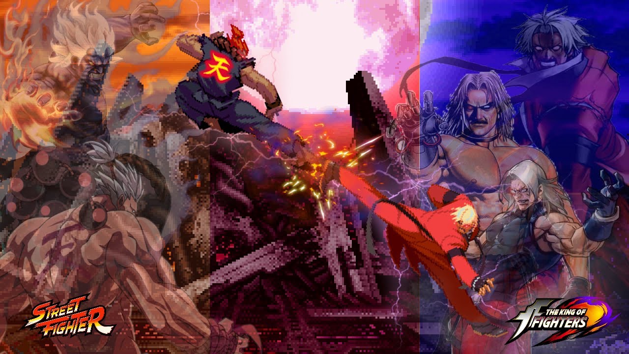 Akuma vs Rugal Bernstein l All Forms l Capcom/SNK Pathway l Street Fighter X The King of Fighters