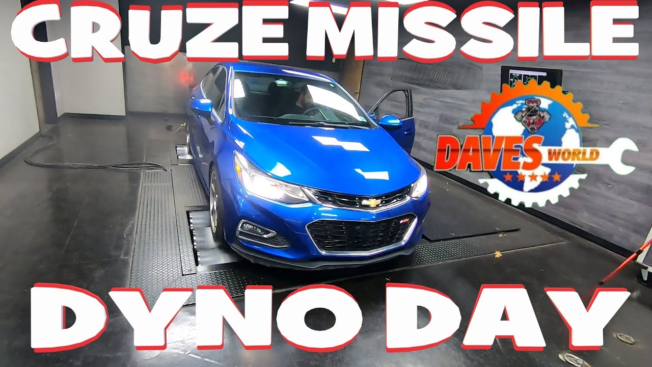 Project CRUZE MISSILE hits the dyno!