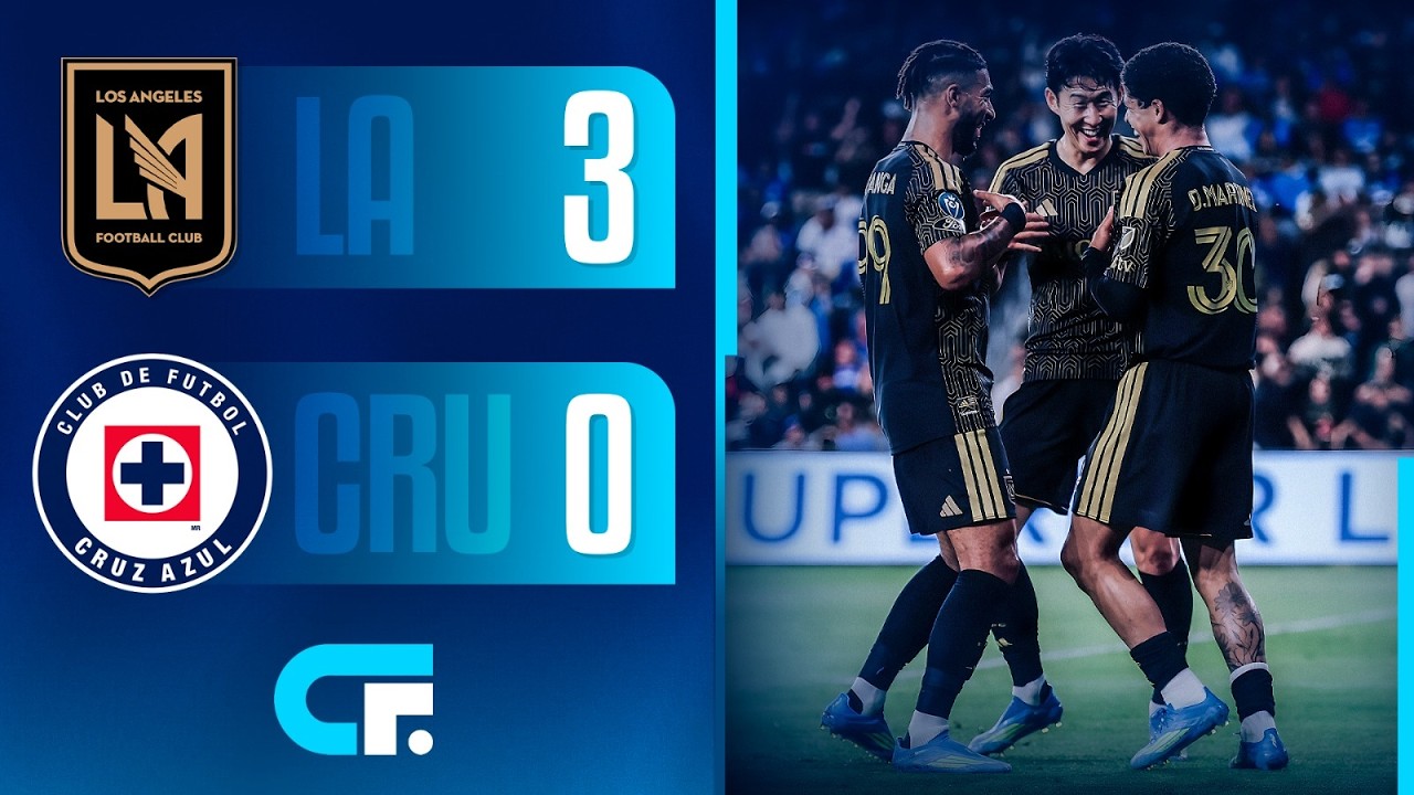 ✅ CRUZ AZUL PERDI&Oacute; &iexcl;3-0! ante LOS ANGELES FC por la IDA de CUARTOS de la CONCACHAMPIONS