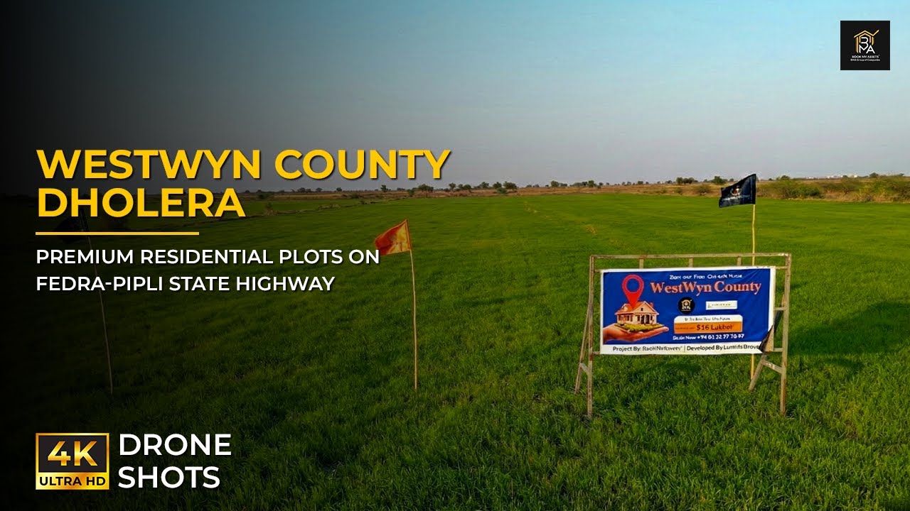 Premium Residential Plots on Dholera' Most Lively Location | Biggest Clubhouse & More #dholeraplots