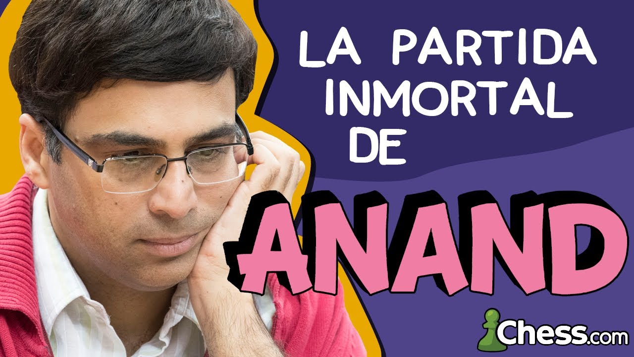 La partida INMORTAL de ajedrez de ANAND 🙌 (Defensa SEMIESLAVA)