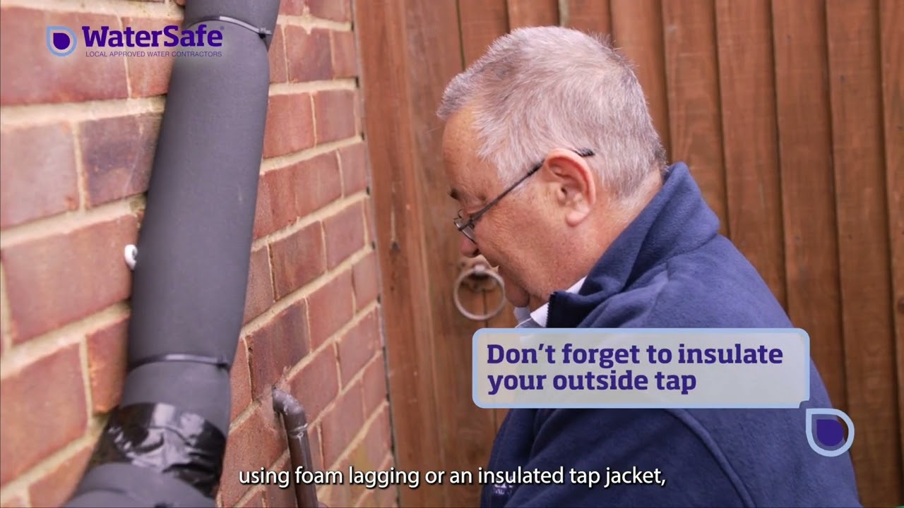 Insulate your water pipes